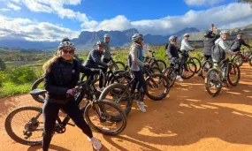 3.5 Hour E-bike Experience in Stellenbosch Countryside