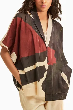 Aba Black Cape
