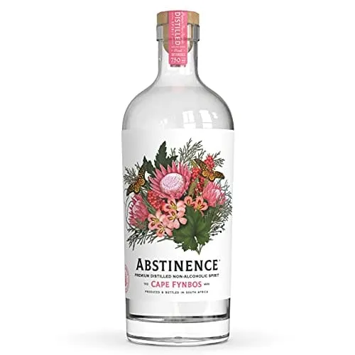 Abstinence Spirits Cape Floral | Award winning Non-Alcoholic Spirit | Calorie-free, Sugar-free | 750ml…