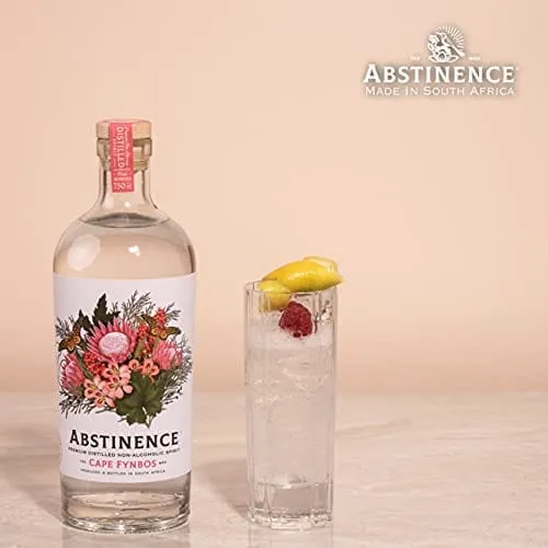 Abstinence Spirits Cape Floral | Award winning Non-Alcoholic Spirit | Calorie-free, Sugar-free | 750ml…