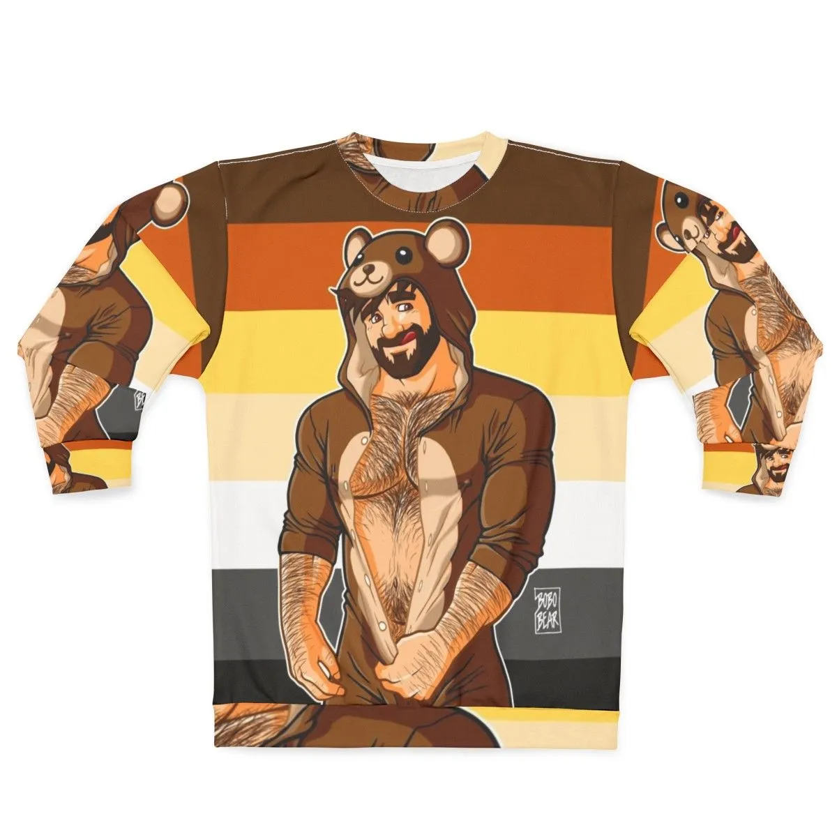 Adam Likes Teddy Bears Bear Pride Sweatshirt | Gay Pride Apparel