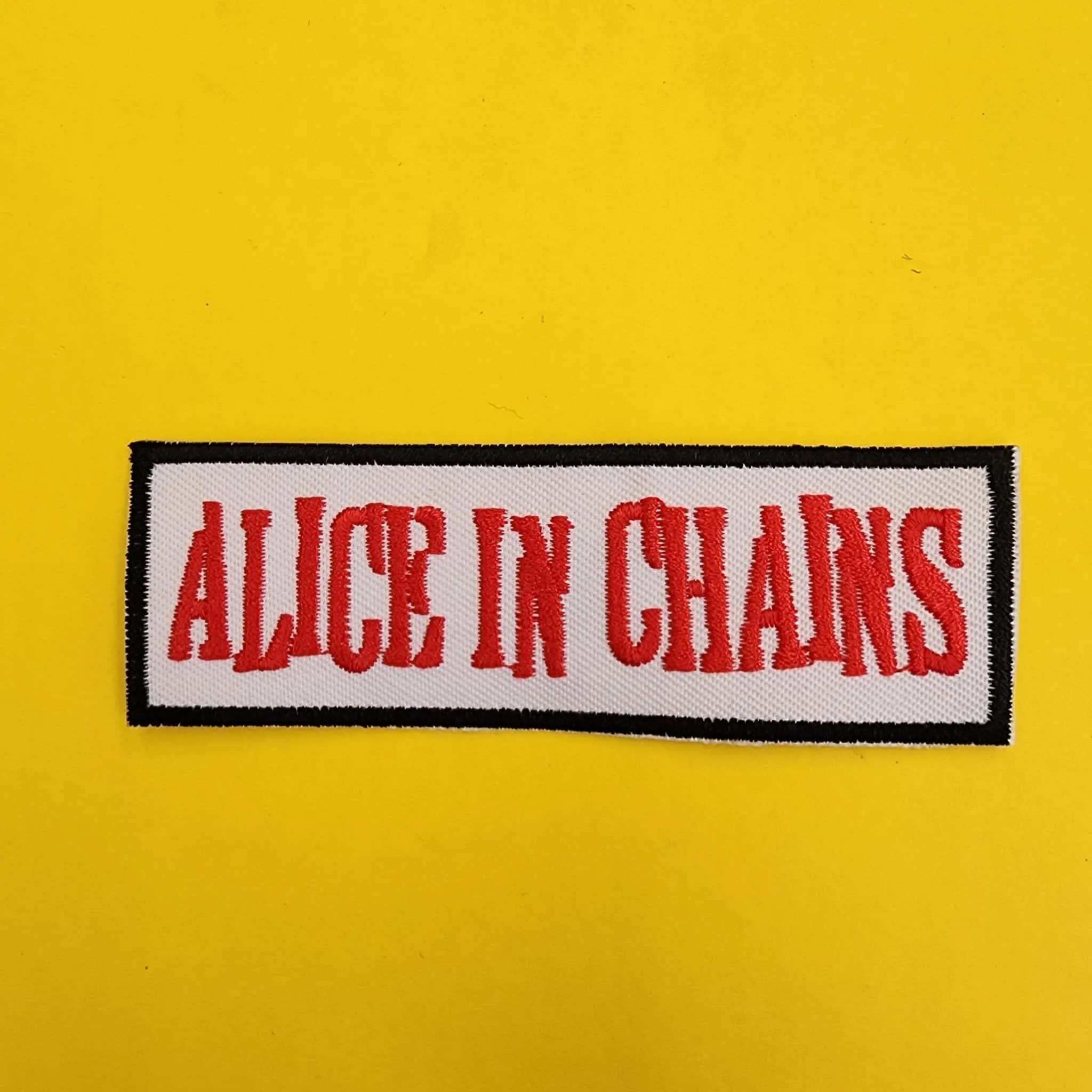 Alice in Chains Iron on Patch