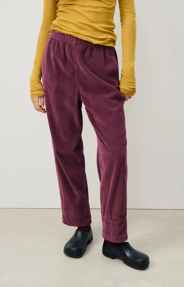 American Vintage PADOW Pants in Vintage Purple