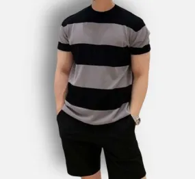 Antonios o-neck striped summer t-shirt
