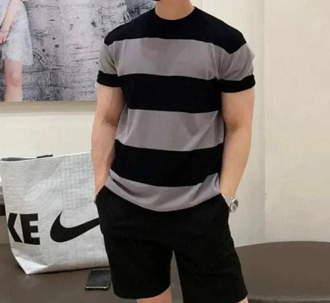 Antonios o-neck striped summer t-shirt