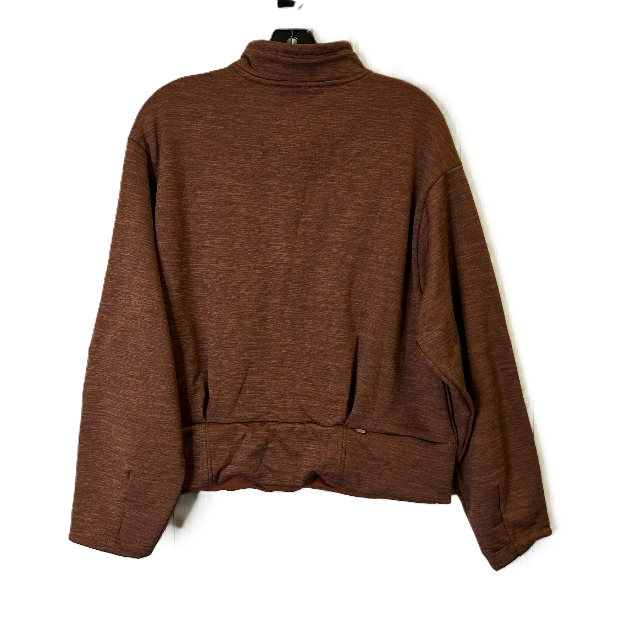 Athletic Sweatshirt Collar By Athleta In Brown, Size: L
