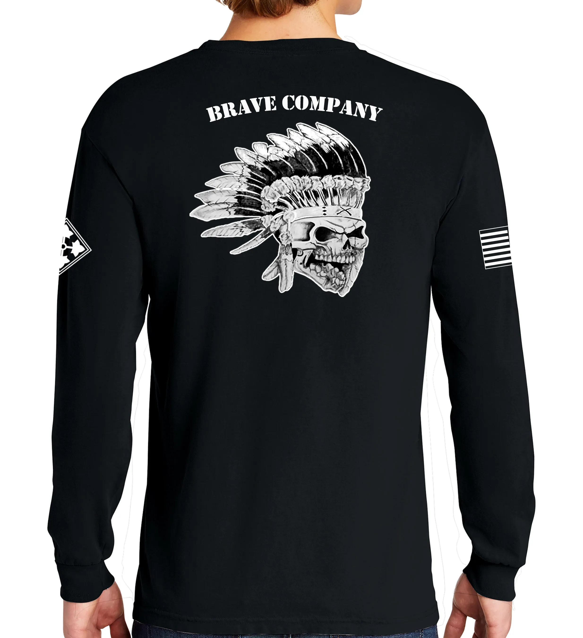 B Co Long Sleeve 50-50 Blend Unisex Shirt. This shirt IS approved for PT