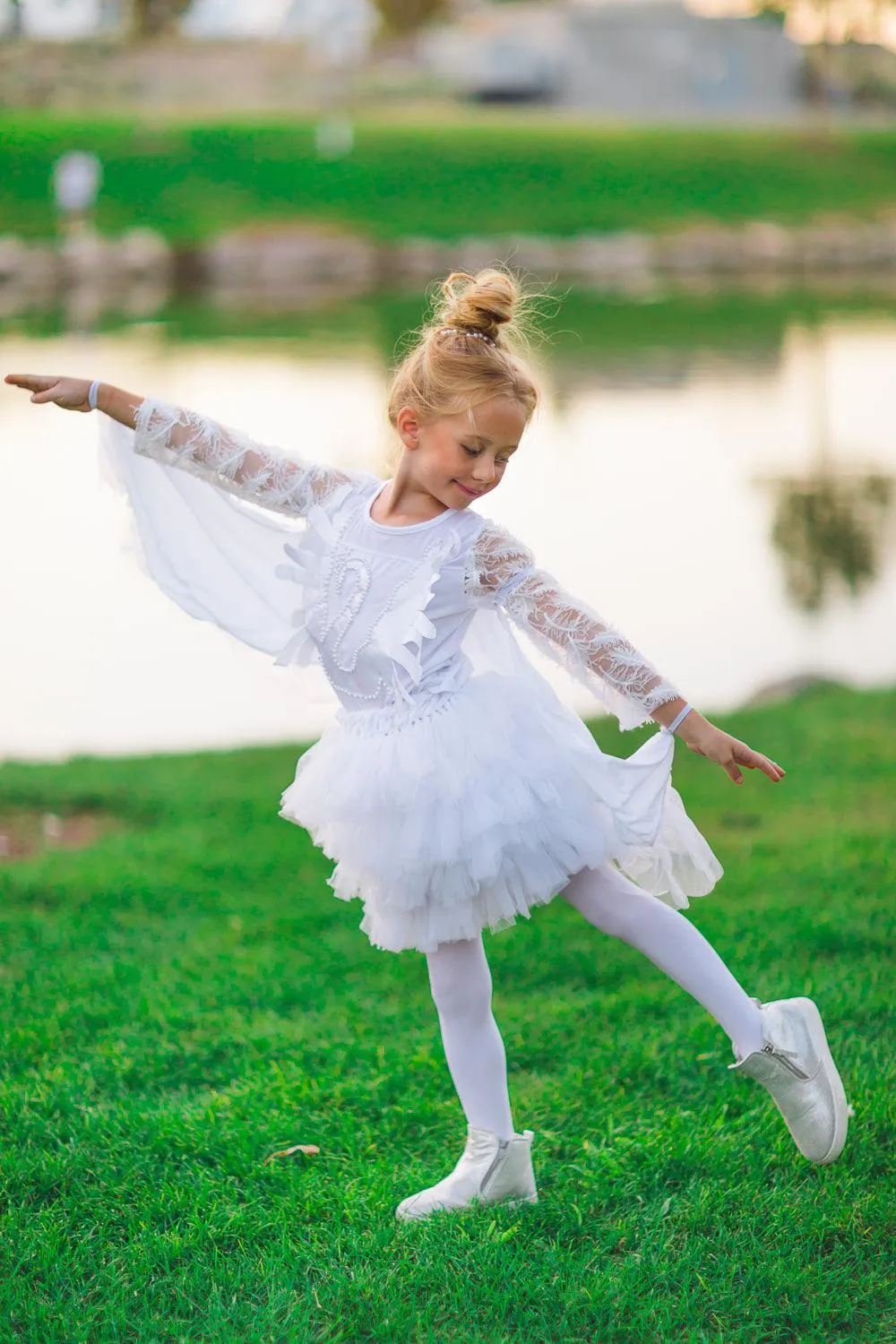 Ballerina Swan Costume Set