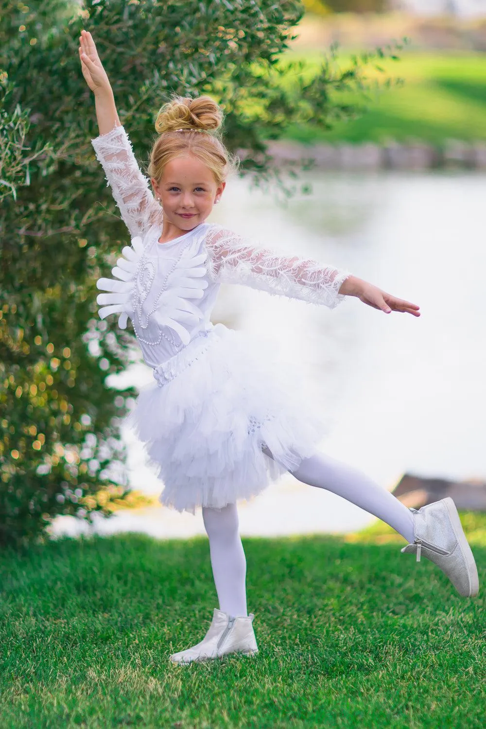Ballerina Swan Costume Set
