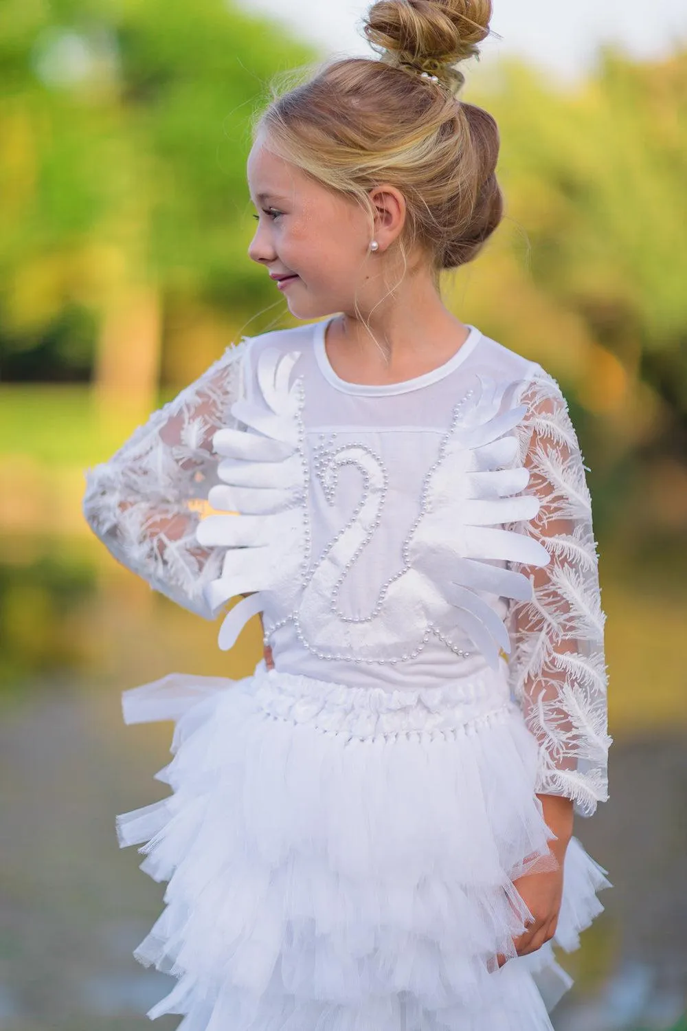 Ballerina Swan Costume Set