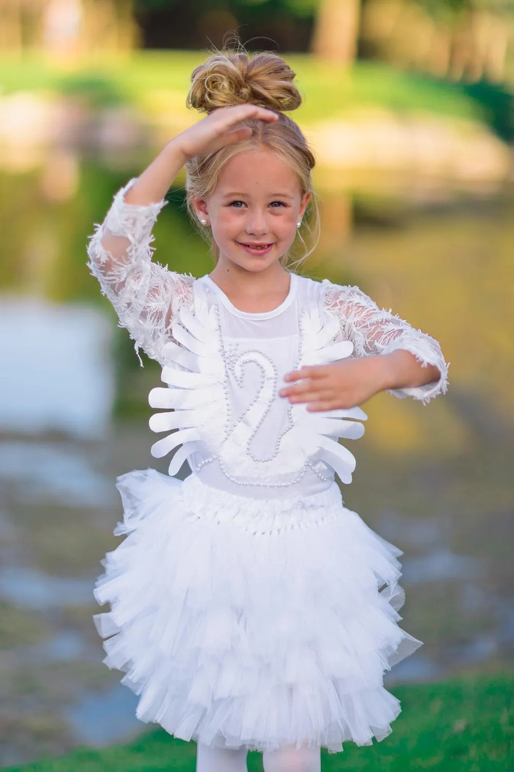 Ballerina Swan Costume Set