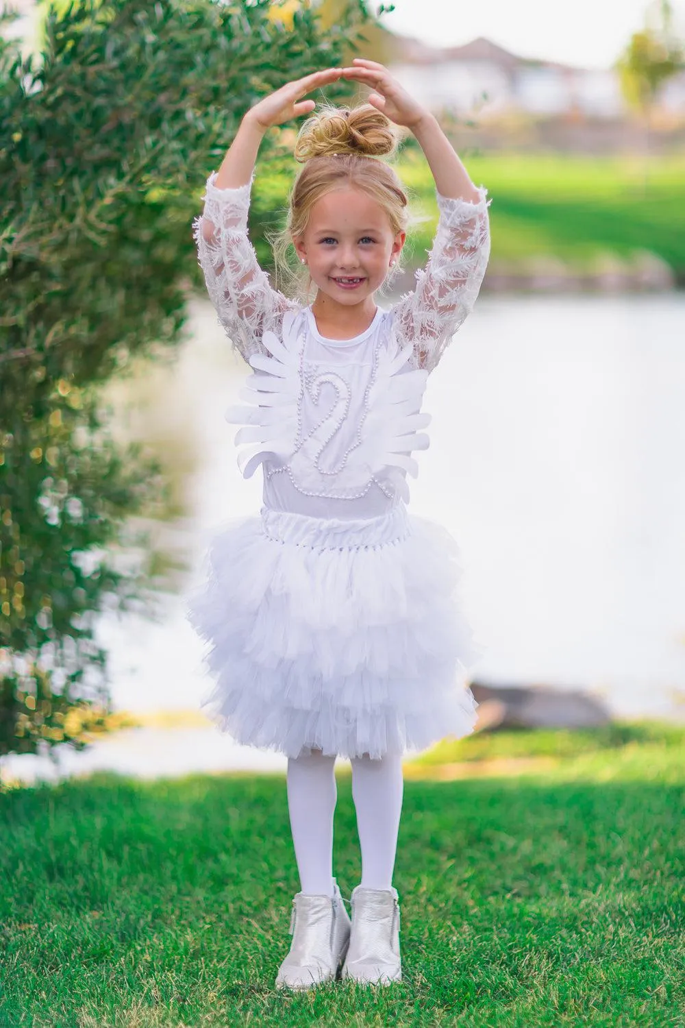 Ballerina Swan Costume Set