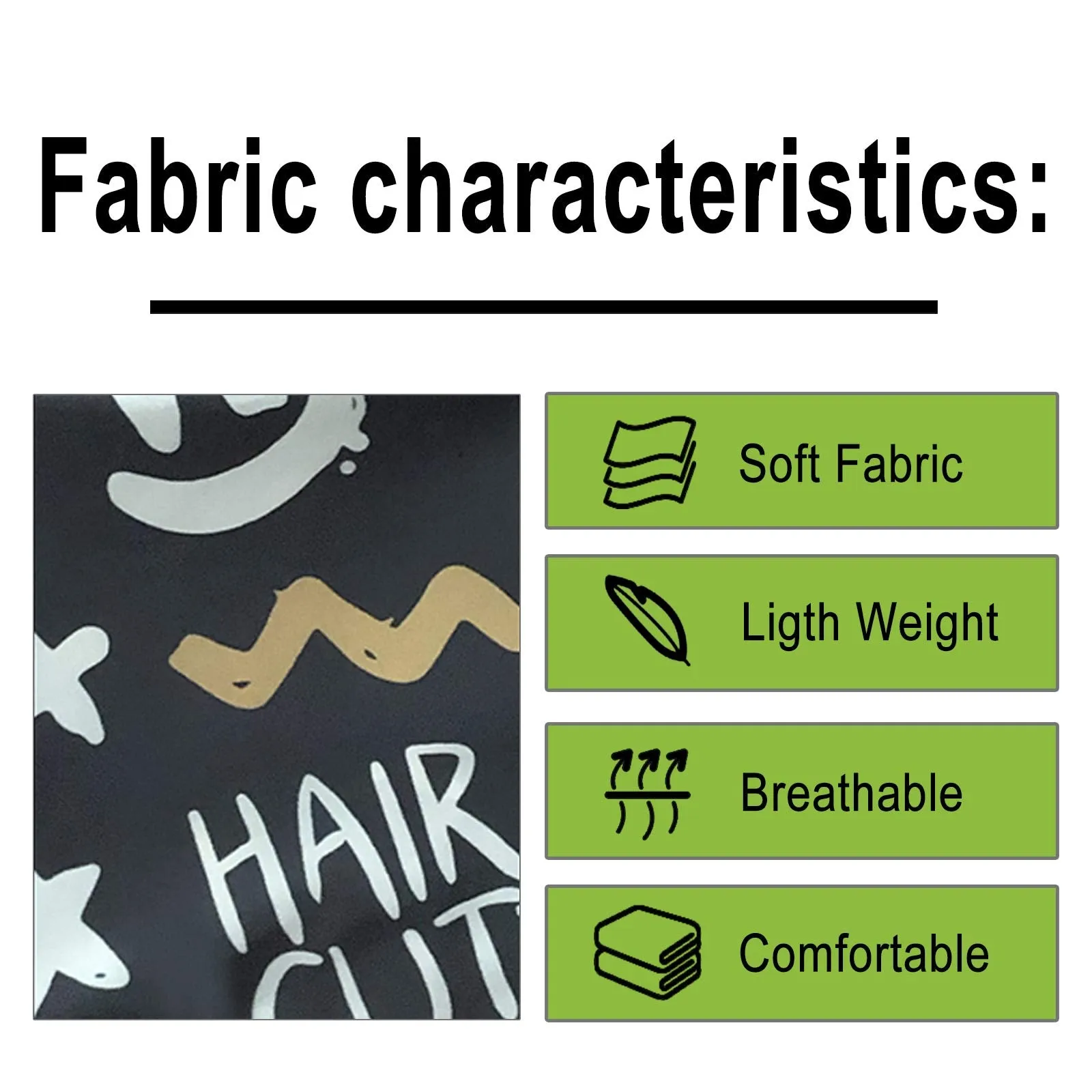 Barber Cape for Kids, Pelocapa Hair Cutting Cape with Metal Snap Closures, Professional Salon Hairdressing Cape for boys, Waterproof & Light Weight & Machine Washable - 39”× 47”（Crown Pattern） Crown Pattern