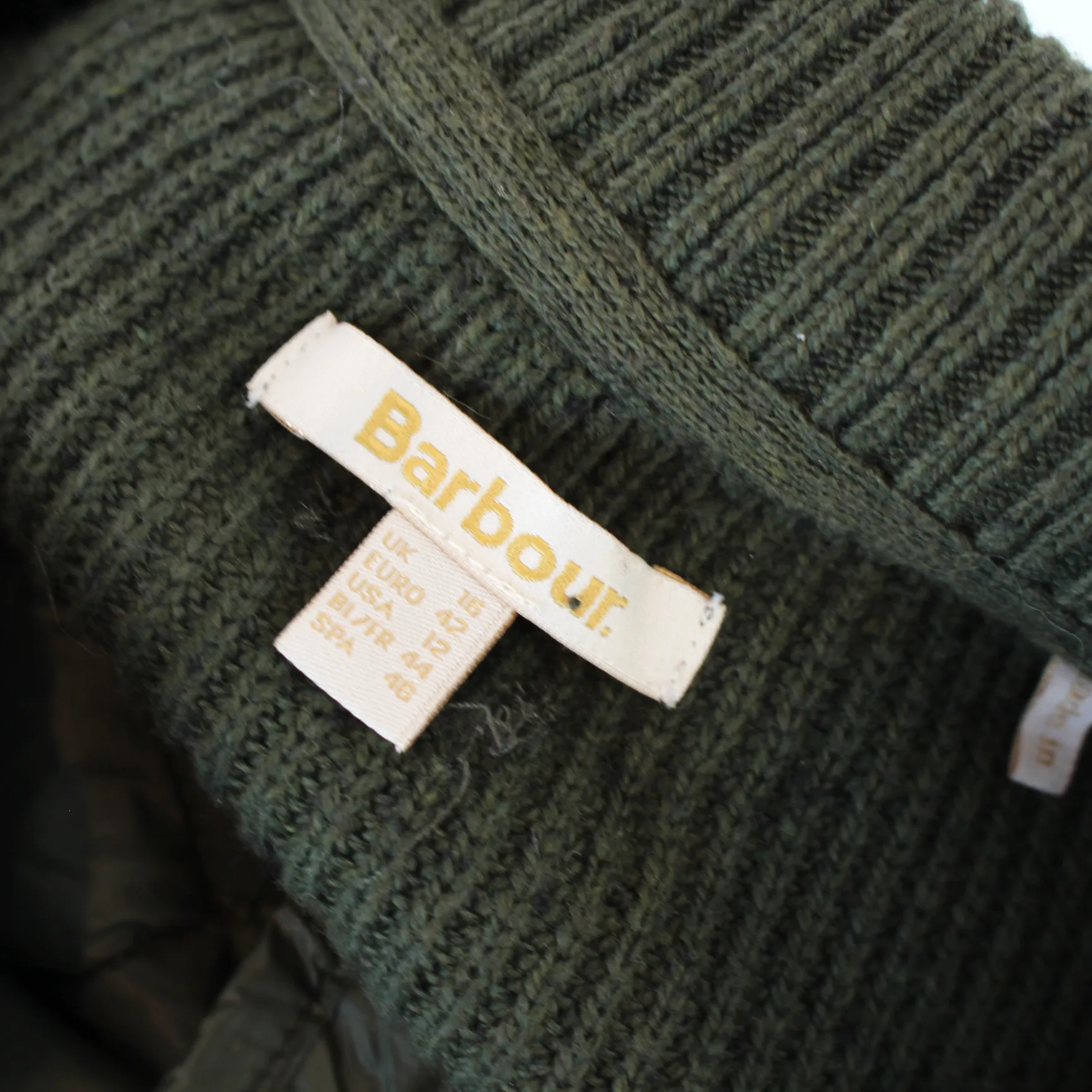 Barbour Moors Green Quilted Jacket