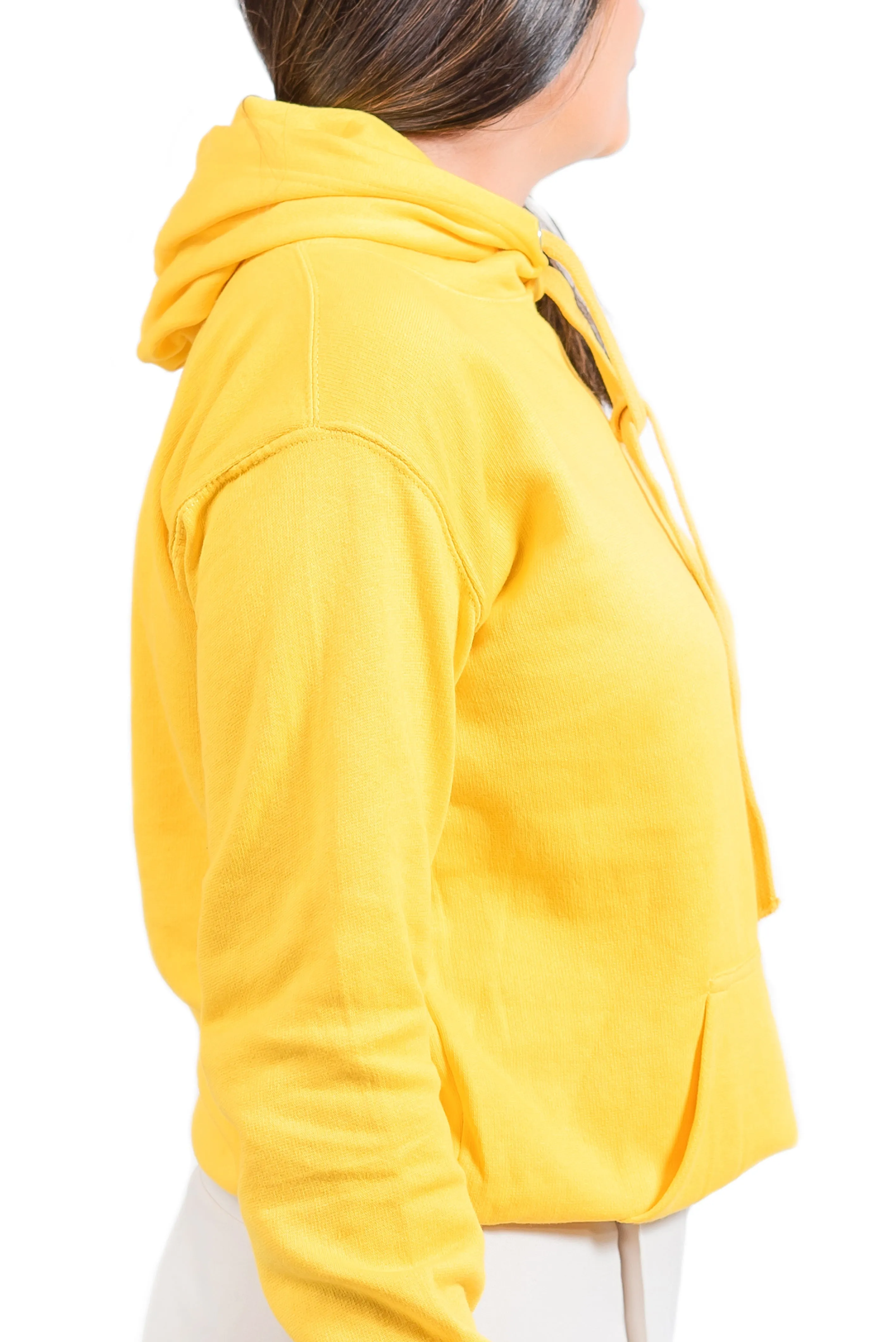 Basic Yellow Hoodie // Women