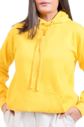 Basic Yellow Hoodie // Women