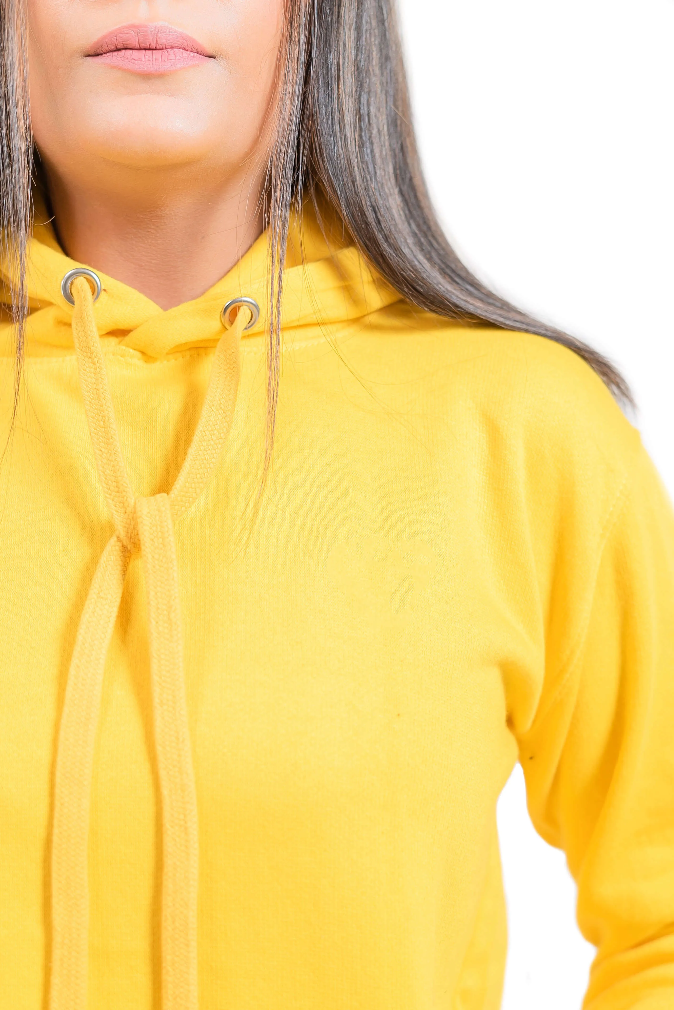 Basic Yellow Hoodie // Women