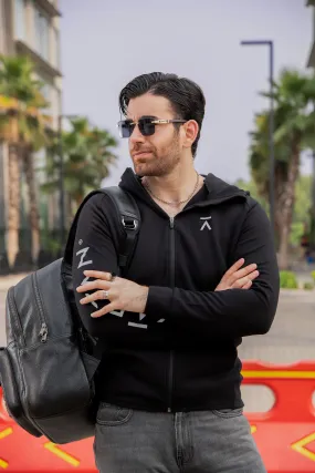 BELFAST Hoodie - Black | Kaptan