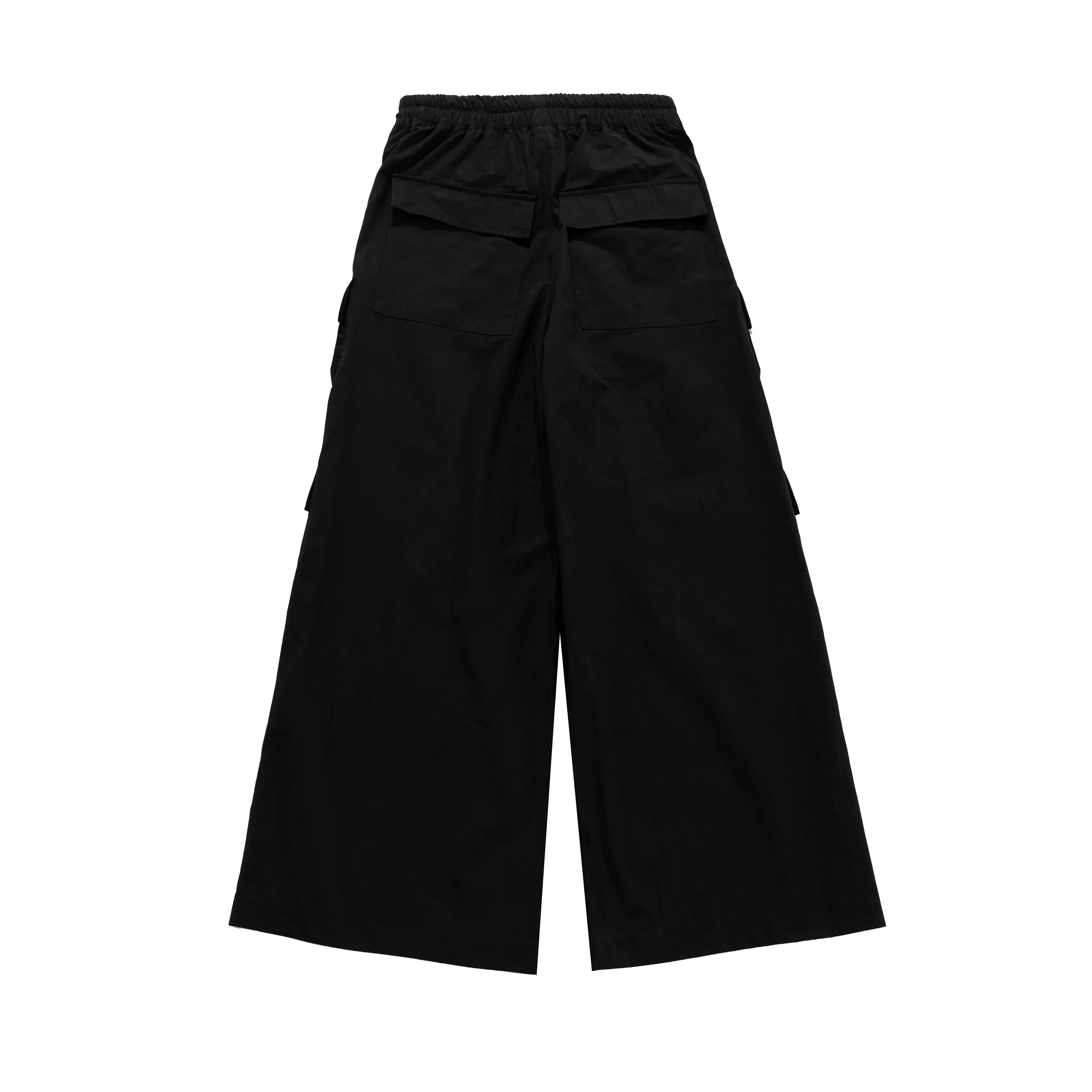 Black Pockets Stealth Cargo Pants