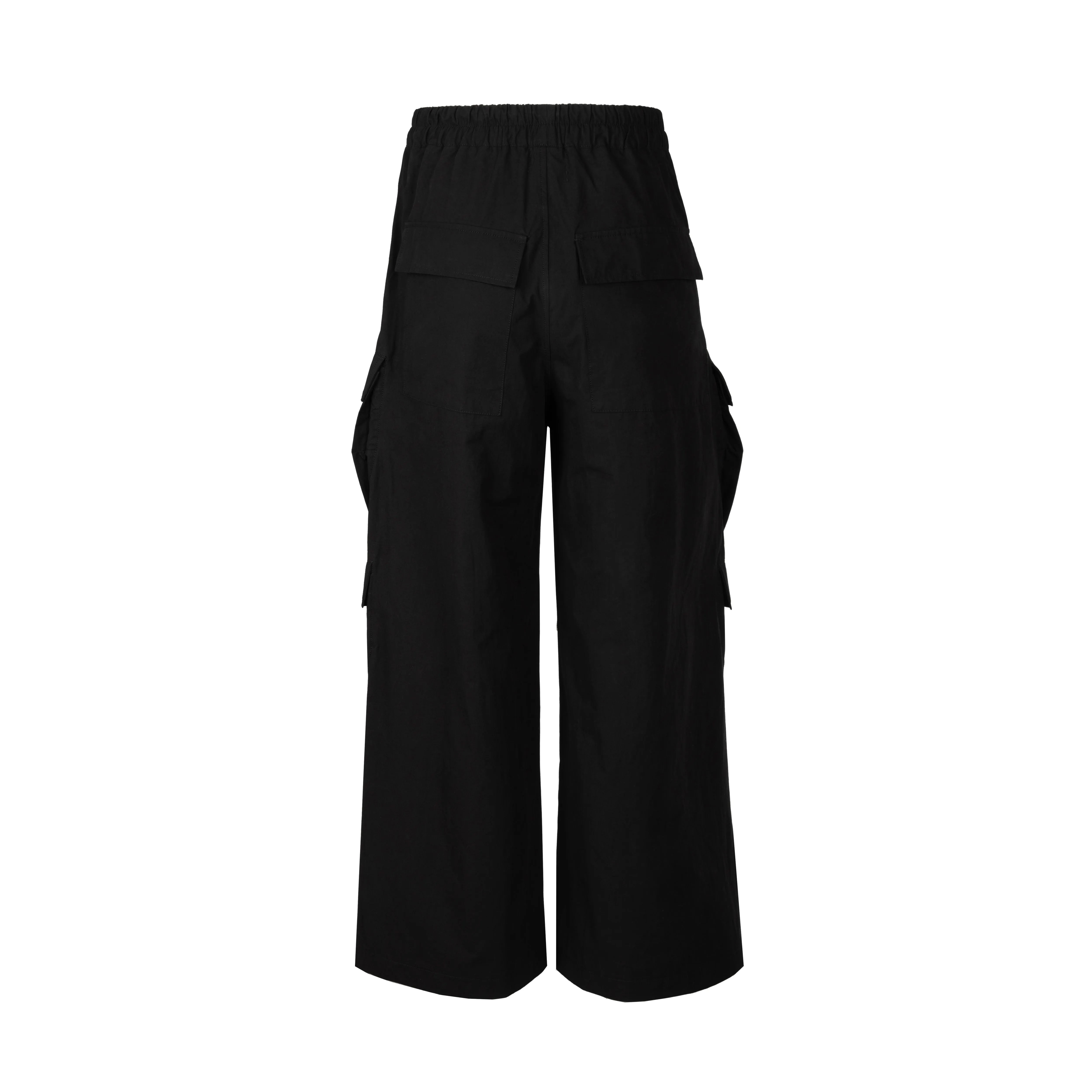 Black Pockets Stealth Cargo Pants