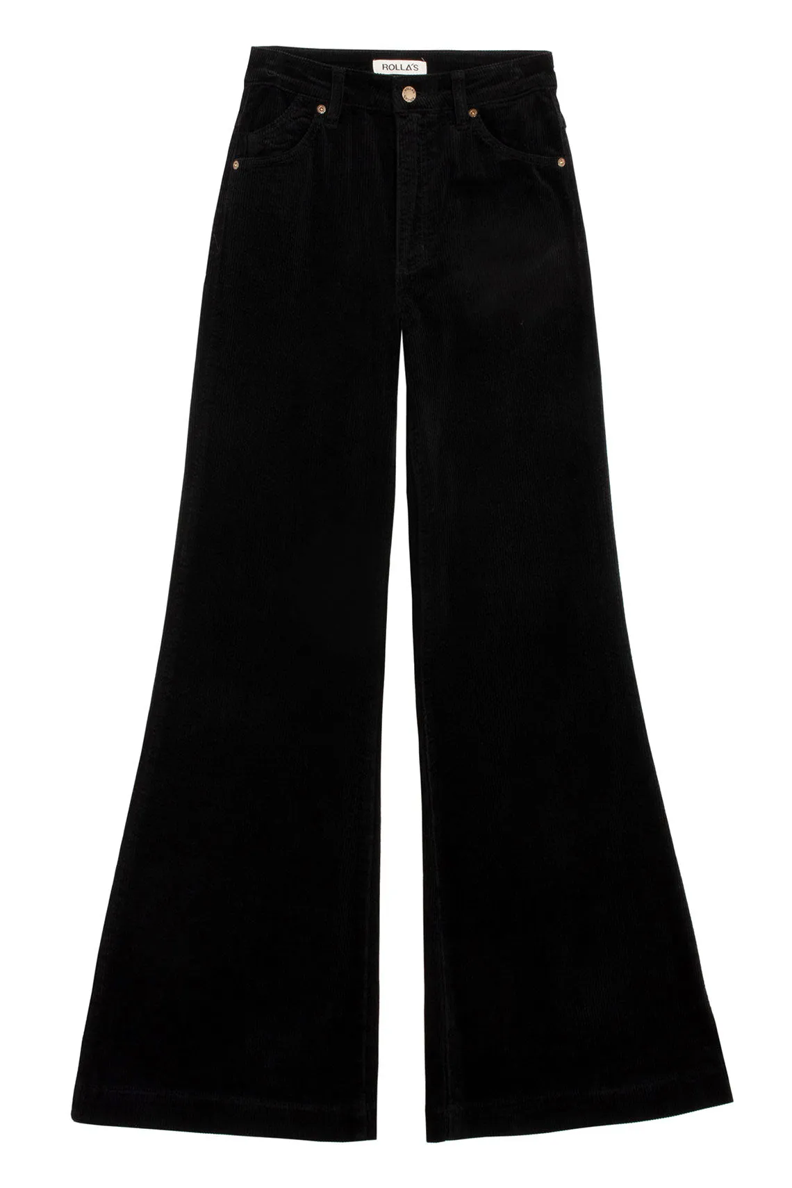 Black Velvet Eastcoast Flare Cord