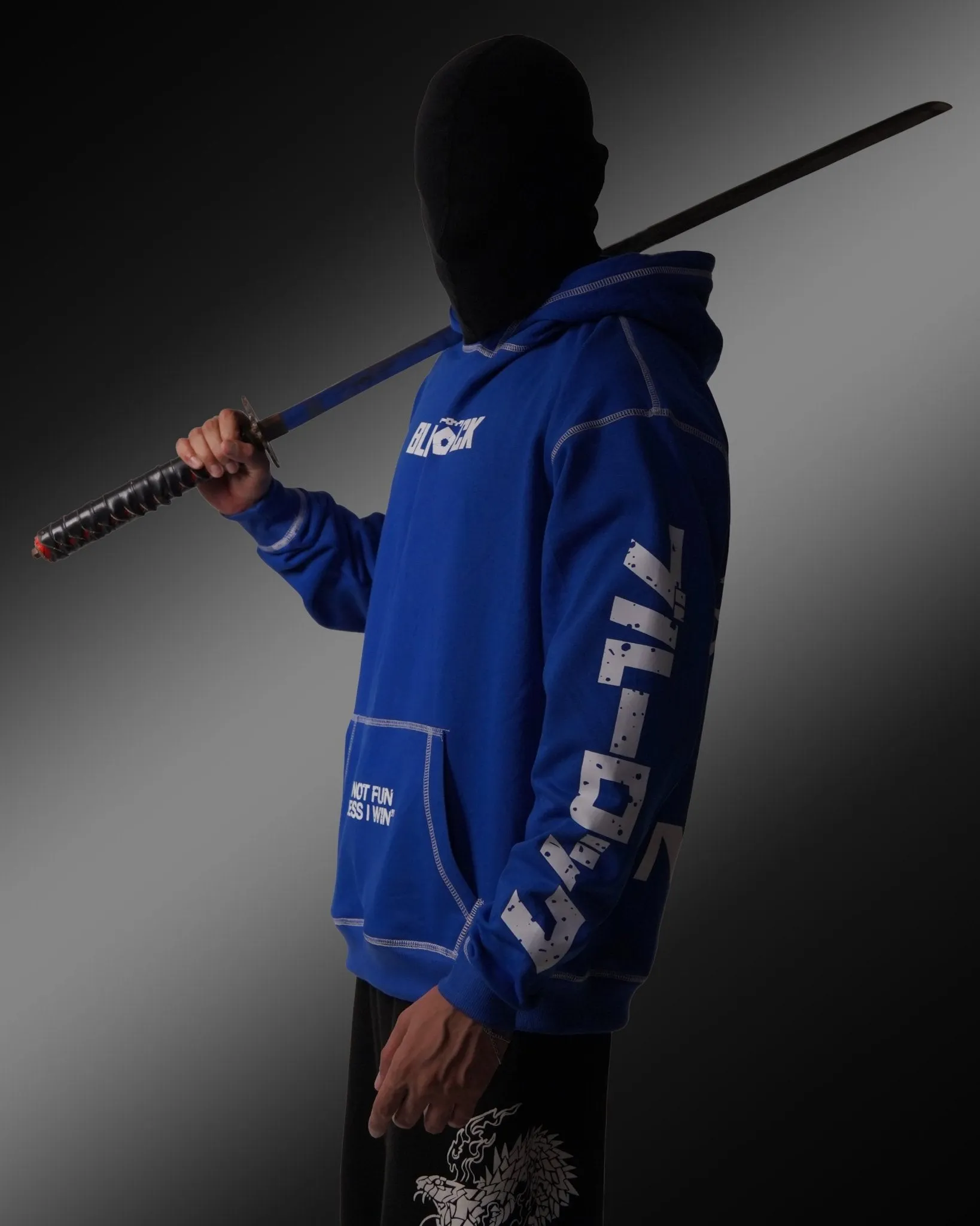 Blue Lock / Drop Shoulders / Oversized Hoodie