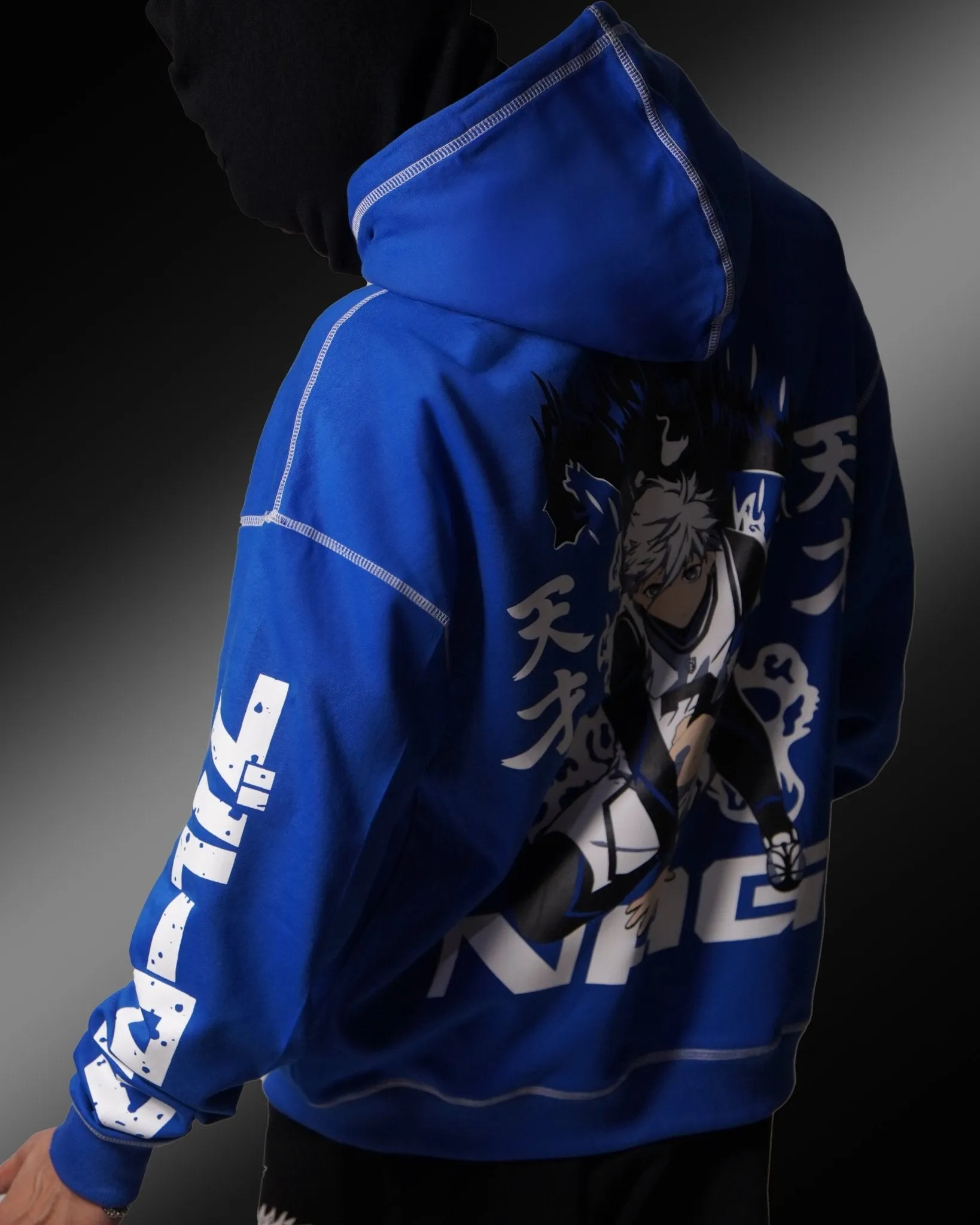 Blue Lock / Drop Shoulders / Oversized Hoodie