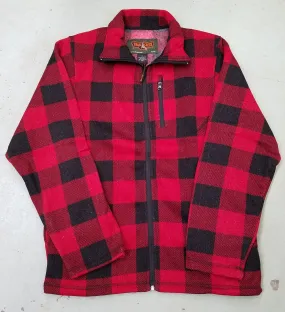Buffalo Plaid Zip Up Jacket