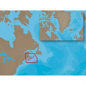 C-MAP NT  NA-C205 - Fundy, Nova Scotia, Pei & Cape Breton - C-Card