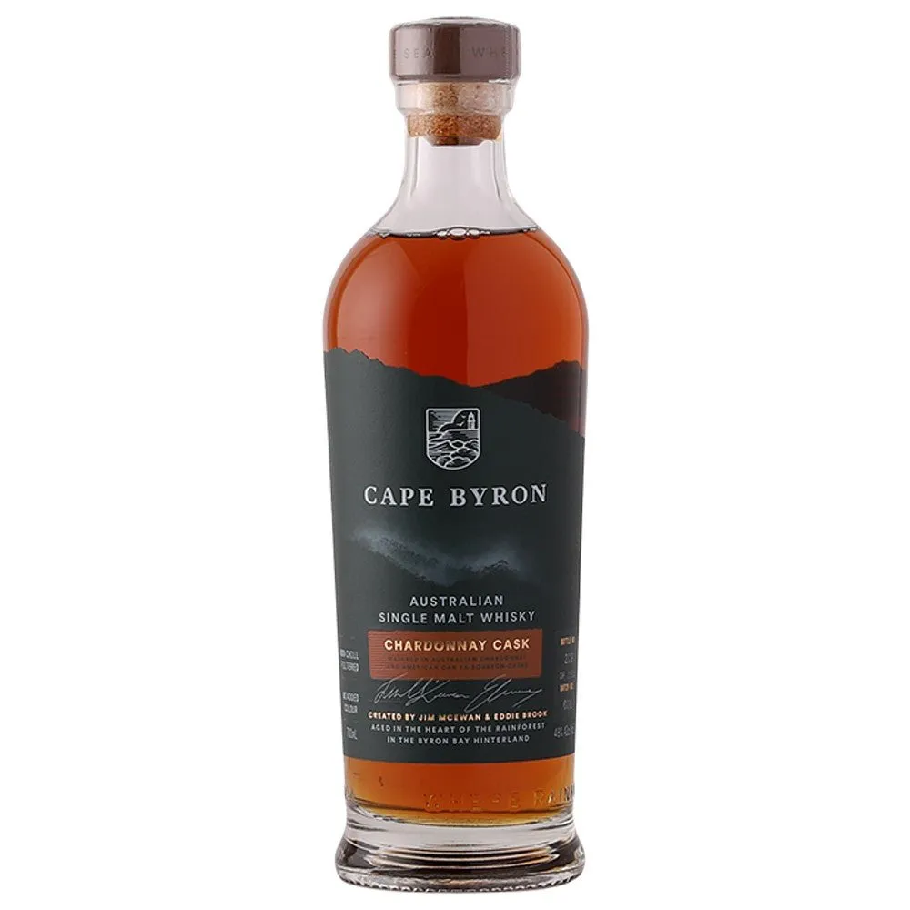 Cape Byron Chardonnay Cask Australian Single Malt Whisky (700mL)