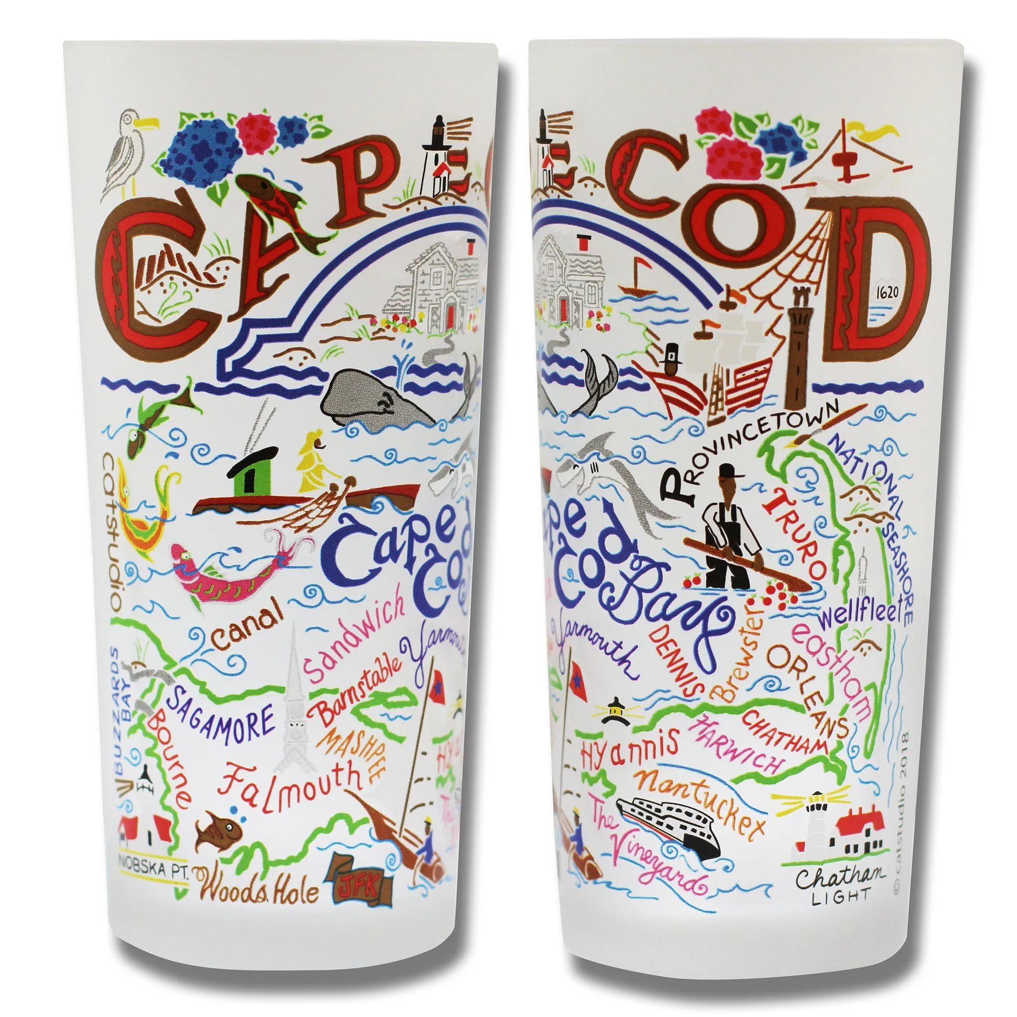 Cape Cod Drinking Glass