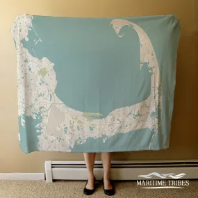 Cape Cod Sea Glass Blanket