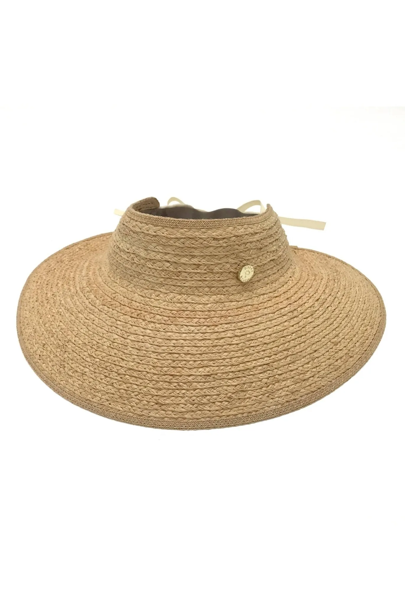 Cape Elizabeth Raffia Visor