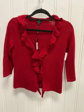 Cardigan By Talbots In Red, Size:Xsp