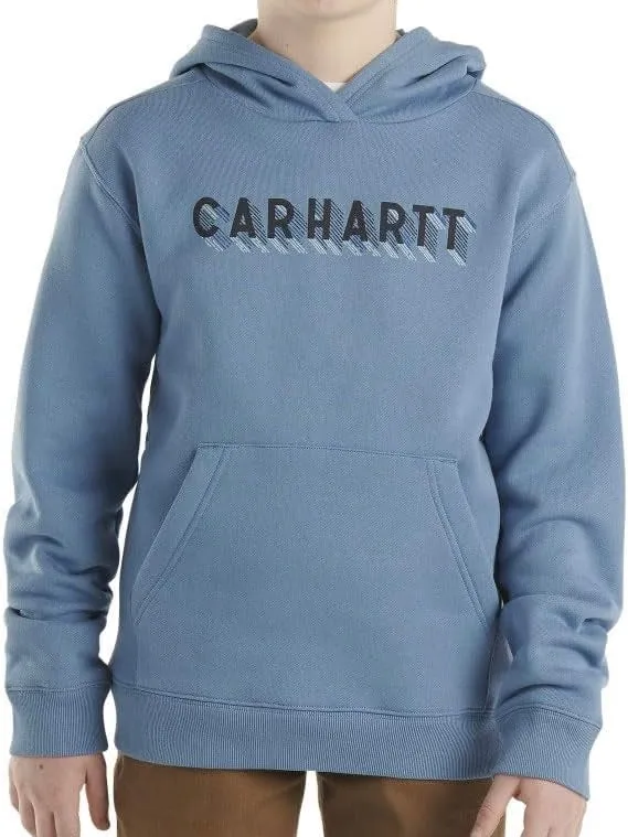 Carhartt Boys’ Long Sleeve Graphic Sweatshirt (Toddler/Child/Youth)