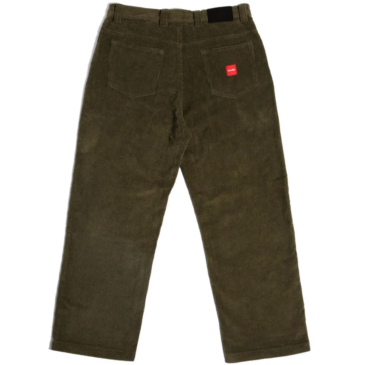 Chocolate Cord Pants - Olive