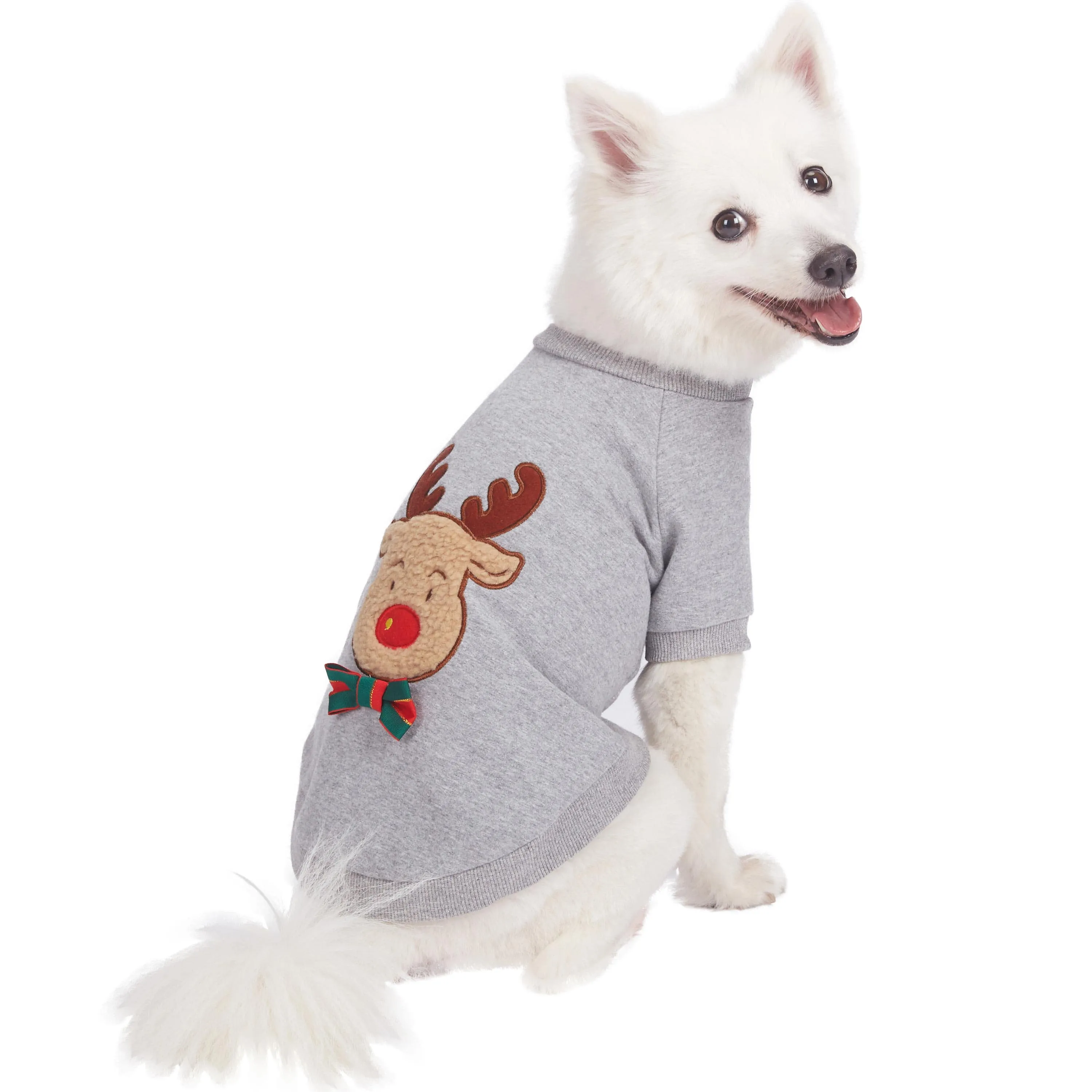 Christmas Reindeer Dog Sweatshirt