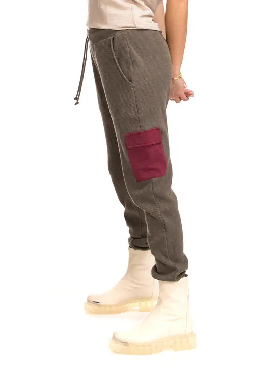 CHRLDR Tasha Cargo Sweatpants - Olive