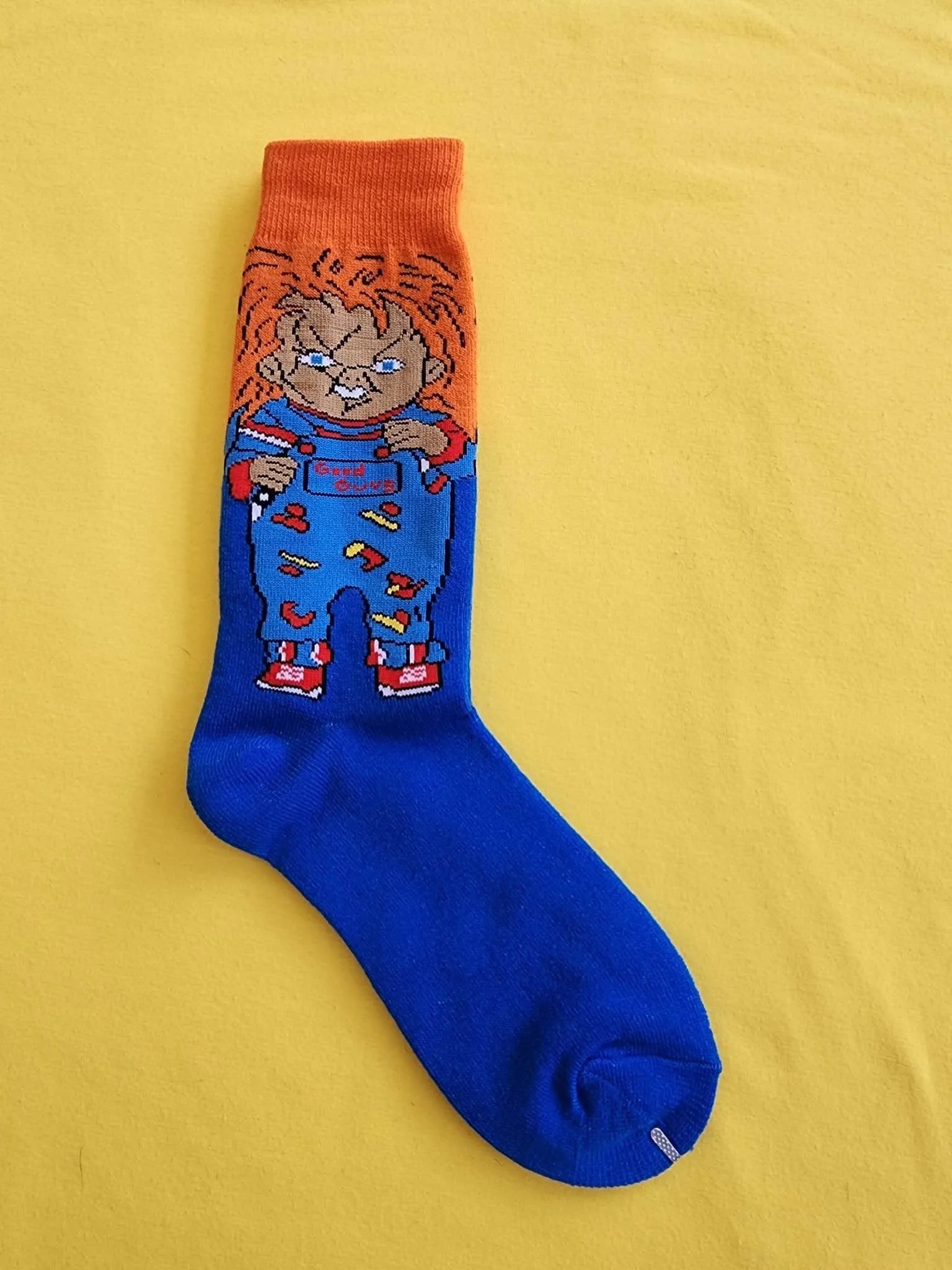 Chucky Blue Socks