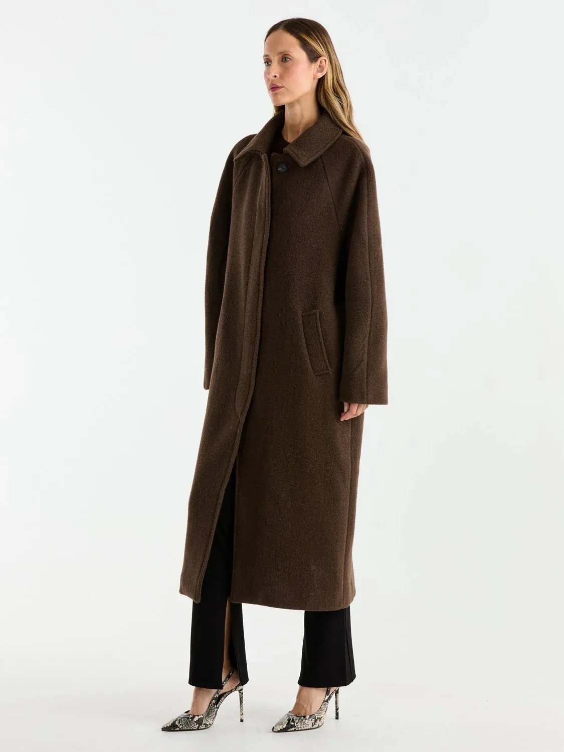 CLEO WOOL BLEND COAT