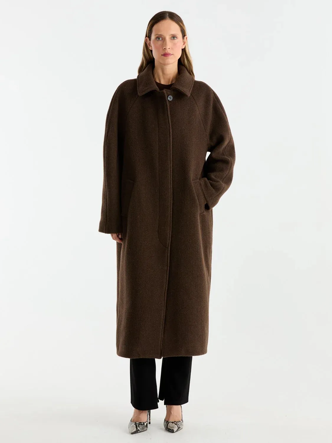 CLEO WOOL BLEND COAT
