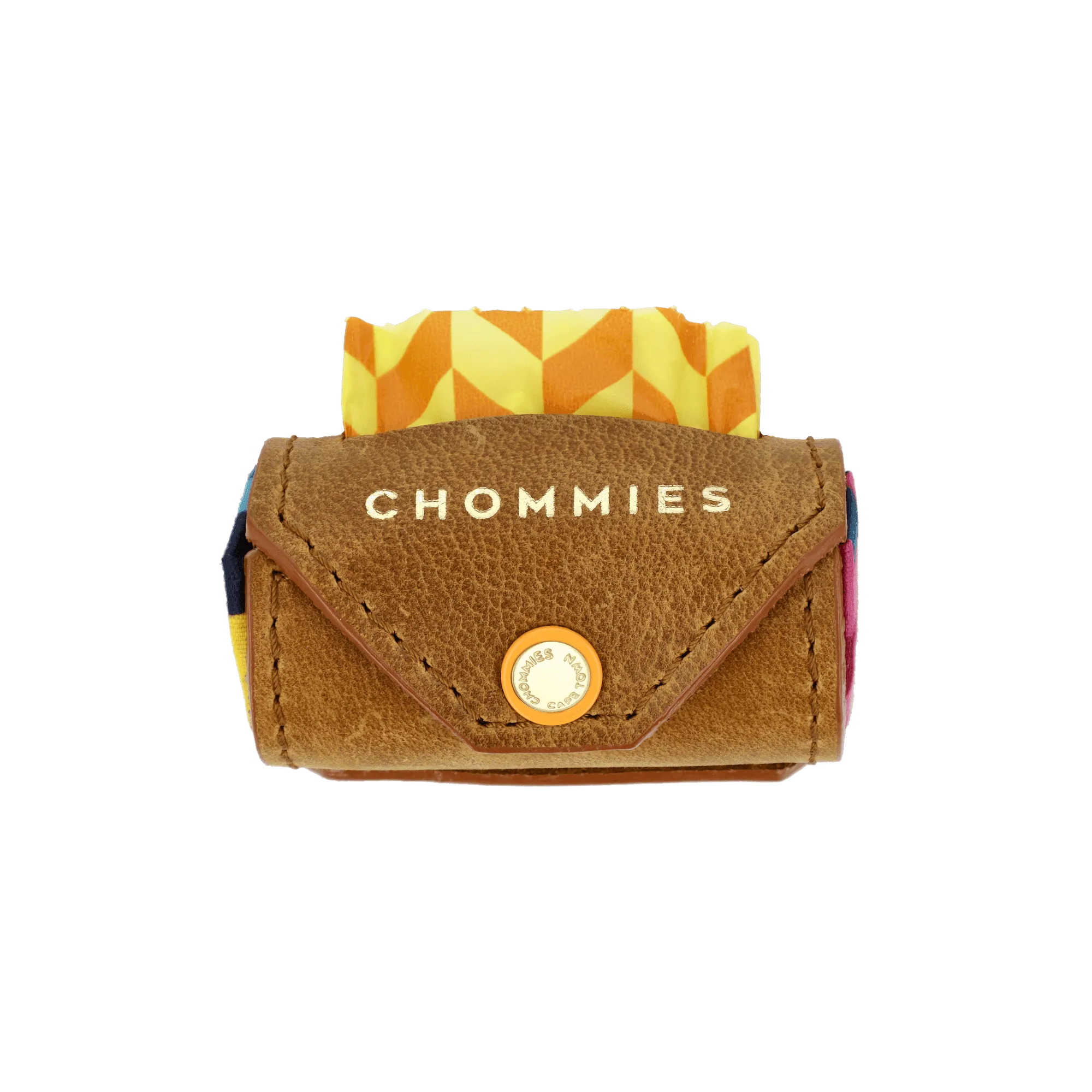 Clip-On Poo Bag Holder | Cognac