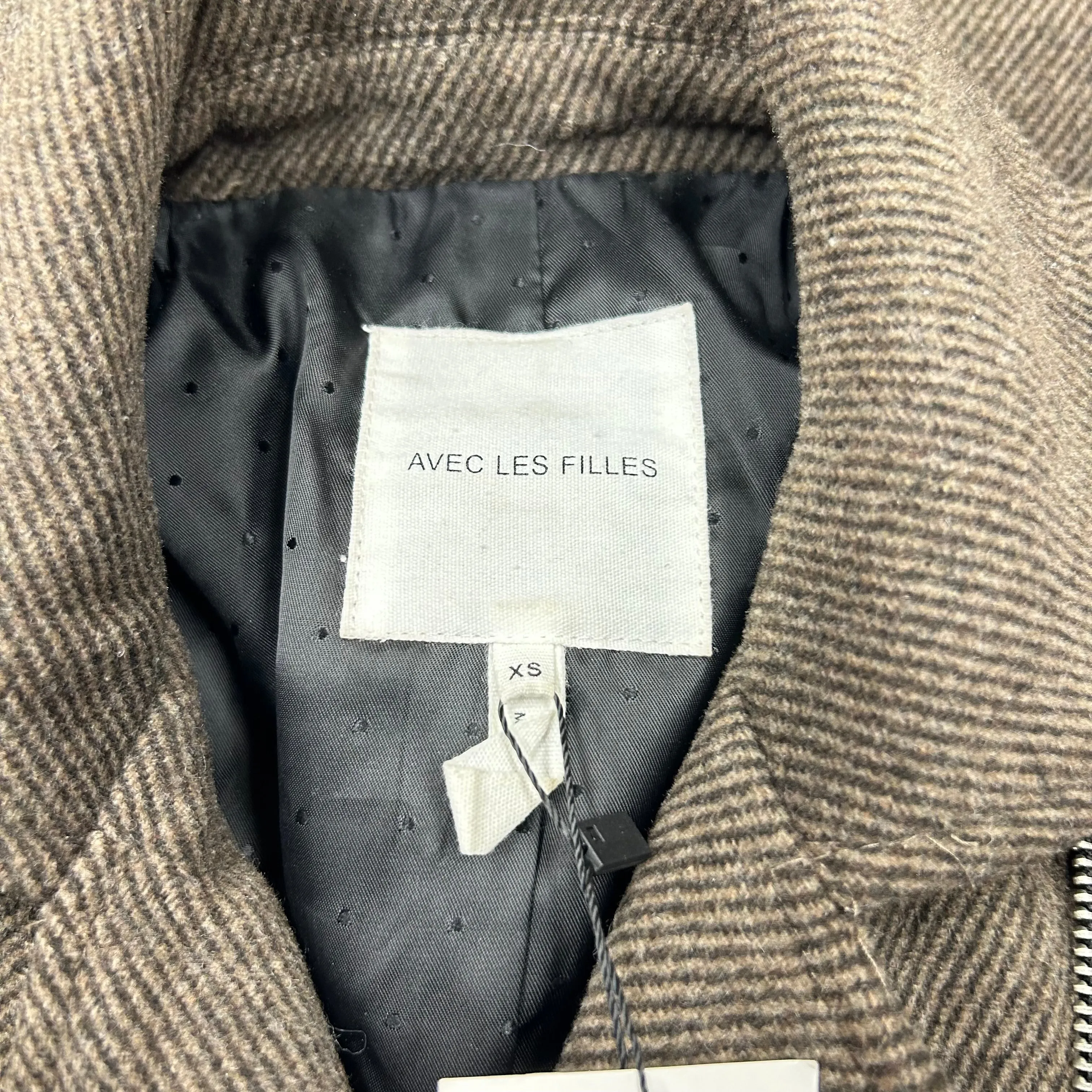 Coat Peacoat By Avec Les Filles In Brown, Size: Xs