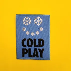 Cold Play Iron on Patch