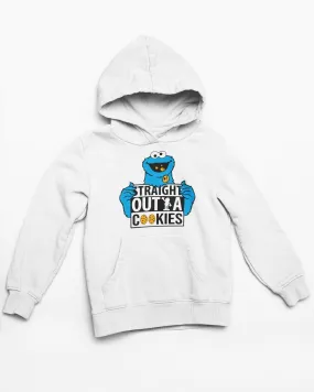 Cookie Monster White Hoodie