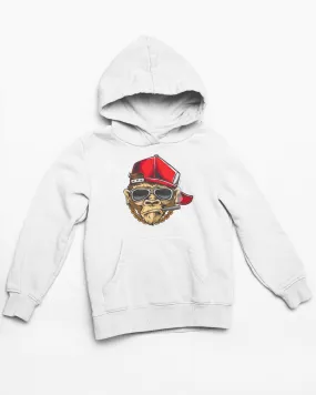 Cool Ape White Hoodie