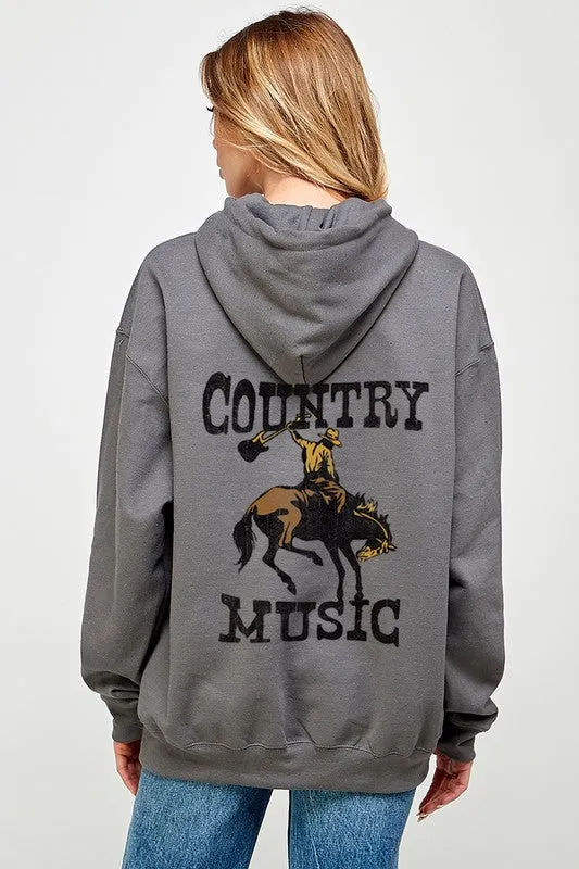 COUNTRY MUSIC VINTAGE  GRAPHIC  HOODIE SWEATSHIRTS