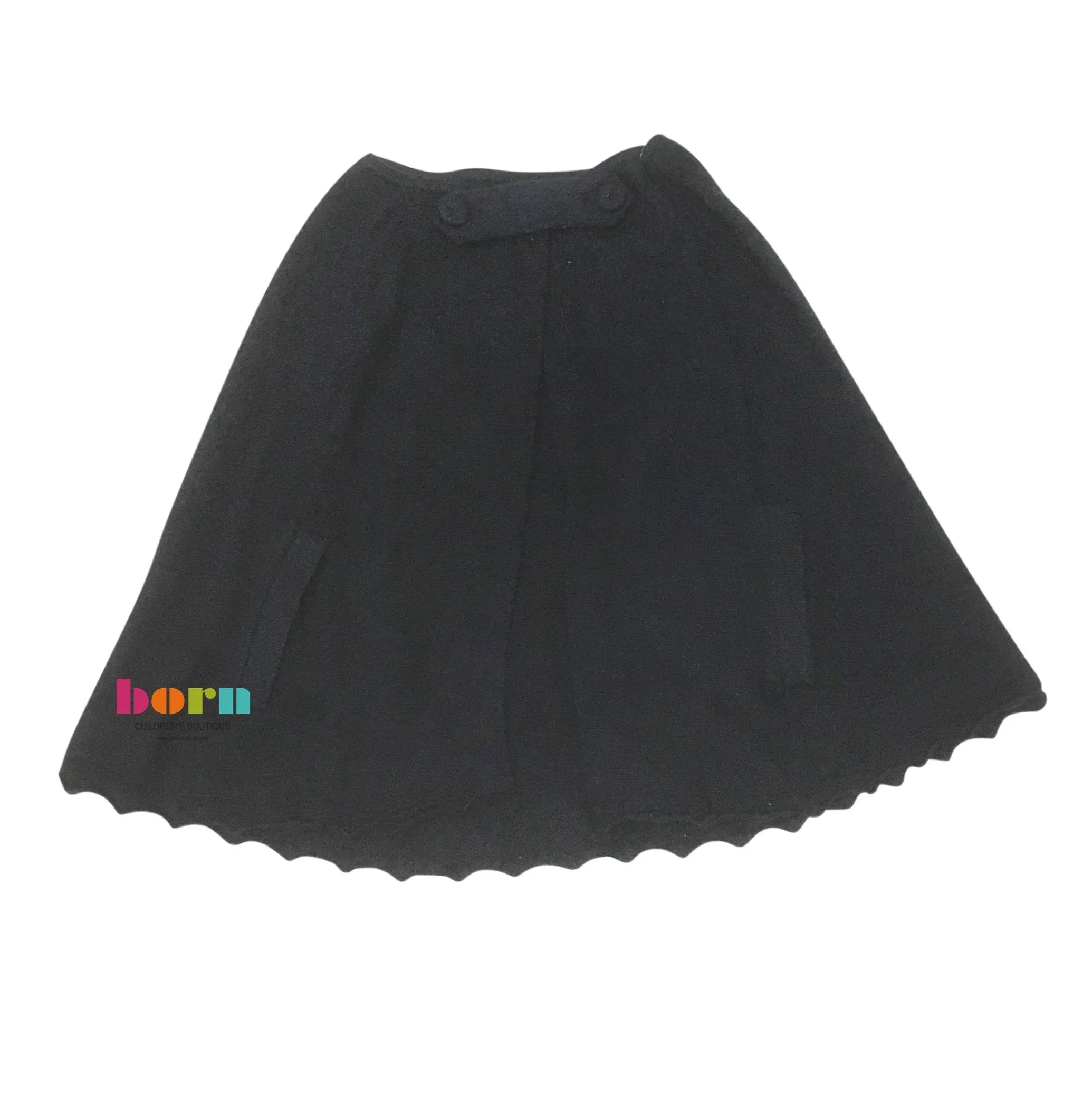 (Countryside) Royal Cape Sweater - Navy