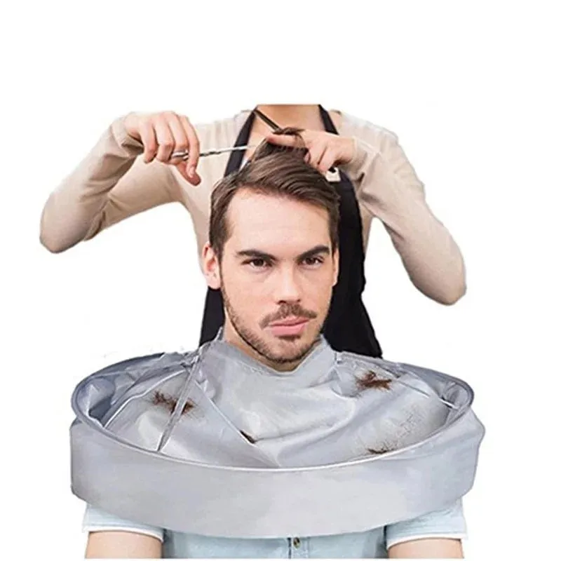 Creative  Aprons Hair Cutting Cloak Salon Barber Stylist Cape Cutting Cloak Hairdressing Barber Capes Cover Haircut Protector.