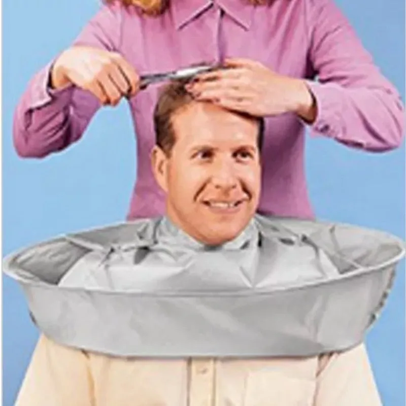 Creative  Aprons Hair Cutting Cloak Salon Barber Stylist Cape Cutting Cloak Hairdressing Barber Capes Cover Haircut Protector.